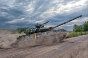 Pirmą kartą patvirtino, kad Ukraina naudoja šį tanką