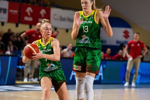 Lietuvos moterų rinktinė FIBA reitinge smuko dviem vietomis žemyn