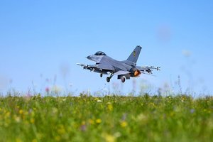 Patvirtino pati Ukraina: F-16 naikintuvas dužo, pilotas – žuvęs