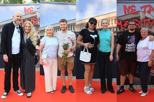 Kaišiadoryse įvyko išskirtinė serialo premjera: ant raudonojo kilimo pozavo žinomi žmonės