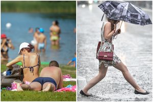 Sinoptikai skelbia – užklups permainos, tačiau karštis dar grįš