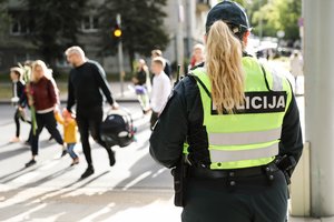 Policija rugsėjį sutelks pajėgas prie perėjų: primena, ką tėvai turi pasakyti vaikams