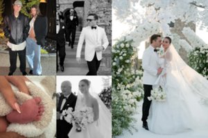 Žvaigždžių savaitėje – J. Bieberio pirmagimis ir pasakiškos E. Westwicko vestuvės