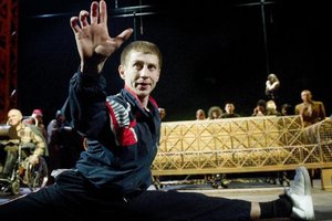 40-metį švenčiantis Marius Repšys teatre vadovaujasi vieno kaskadininko išmintimi