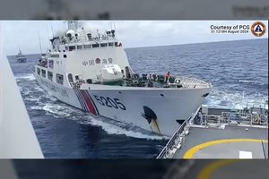 Pietų Kinijos jūroje – dar vienas incidentas: susidūrė laivai, Filipinai ir Kinija apsikeitė kaltinimais