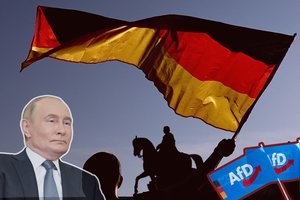 Virš artėjančių rinkimų Vokietijoje – V. Putino šešėlis: situacija darosi labai pavojinga