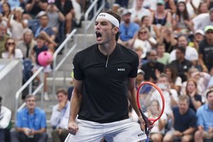 Du JAV tenisininkai žengė į „US Open“ ketvirtfinalį