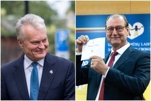 G. Nausėda apie V. Uspaskichui pareikštus įtarimus: rinkėjai įvertins, kiek galima pasitikėti tokiu politiku