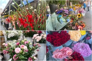 Kasmet tas pačias gėles perkančius tėvus šiemet pasitiko naujos kainos: floristai Rugsėjo 1-ąją vadina „vargo švente“