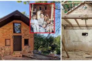 Šeima griūvančius 1850 m. statybos pastatus pavertė jaukiais namais: buvo baisu 