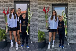 Nuotraukoje su vaikais įsiamžinusi G. Alijeva sulaukė ypatingo sekėjų dėmesio: užkliuvo viena detalė