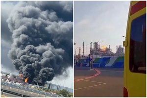 Ukraina įvykdė vieną didžiausių bepiločių orlaivių atakų, iš Irano – balistinės raketos Rusijai