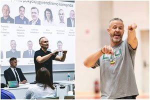 M. Balčiūnas pristatė savo komandą – aiškus generalinis sekretorius, įminta ir T. Purlio mįslė