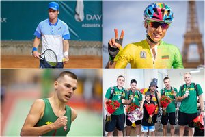 Testas. Ar atidžiai rugpjūčio mėnesį stebėjote Lietuvos sporto įvykius?