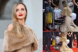 Angelina Jolie sušildė gerbėjų širdis: Venecijos kino festivalyje nustebino jaudinančiu poelgiu
