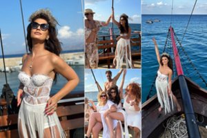 Gražuolė S. Pancerevaitė dalyvavo išskirtinėje gimtadienio šventėje: linksmybės vyko piratų laive