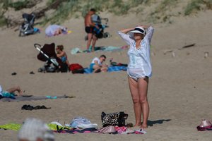 Orai toliau primins vasarą: termometrų stulpeliai kops iki 30 laipsnių