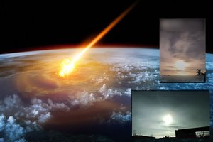 Įspūdingi vaizdai: įamžino, kas nutiko su į Žemę skriejusiu asteroidu