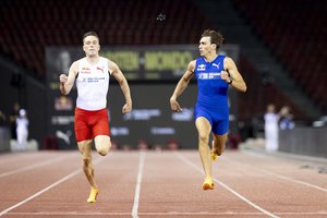 Lengvosios atletikos žvaigždžių akistatoje – kritę asmeniniai rekordai ir A. Duplantiso triumfas
