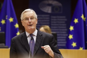 Buvęs ES komisaras M. Barnier paskirtas naujuoju Prancūzijos ministru pirmininku