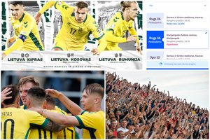 Marijampolė Lietuvos futbolo rinktinę pasitinka ištiestomis rankomis – iššluoti visi bilietai