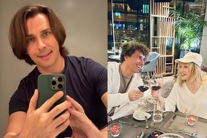 M. Galkinas netikėtai atskleidė savo buvimo vietą: laiką leidžia ne su žmona A. Pugačiova ir vaikais