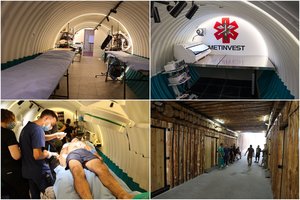 Revoliucija karo medicinoje: lemiama pagalba Ukrainos fronto linijose atliekama plieniniuose bunkeriuose