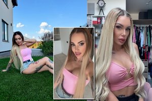 Justina Partikė ryžosi išvaizdos pokyčiams: „Antra pusė dar nematė“