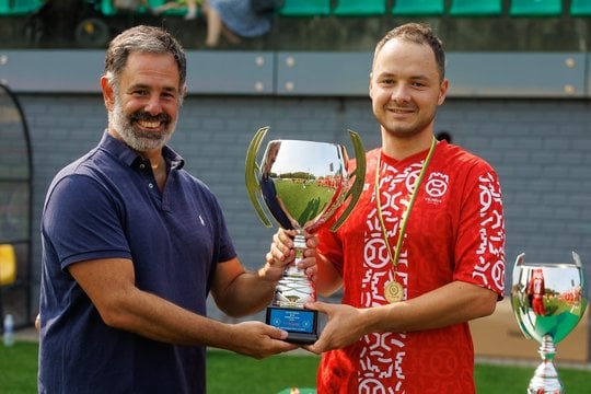 Vilniuje įvyko dešimtasis tarptautinis advokatų futbolo turnyras.