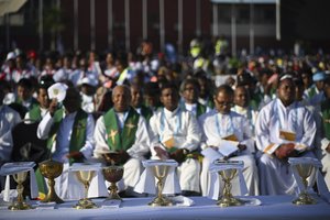 Popiežius Pranciškus susitiko su atokaus Papua Naujosios Gvinėjos regiono misionieriais