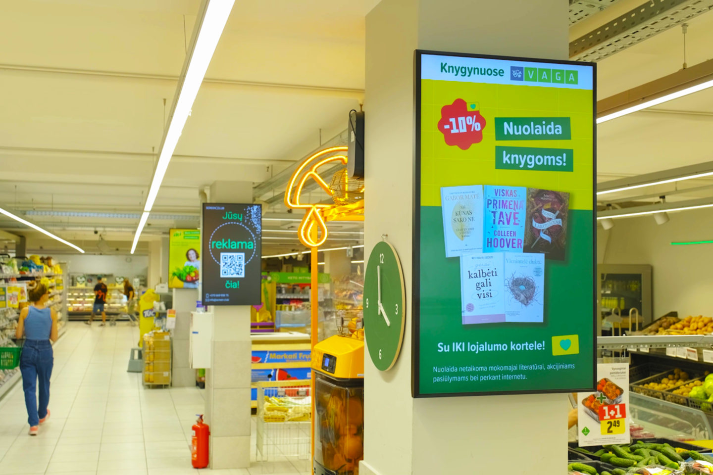 Prekybos tinklas „Iki“ pradeda siūlyti precedento neturinčias ir įvairaus dydžio verslams pritaikytas reklamos galimybes.