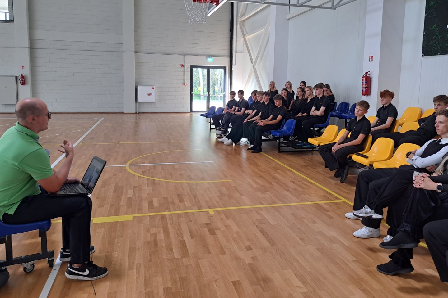 Savaitgalį Birštone, naujajame kurorto sporto centre vyko nacionalinės Lietuvos sportinių šokių rinktinės treniruočių stovykla. <br> LSŠF nuotr.