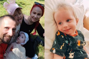 Klaipėdiečių sūnelis – vienas iš 40-ies tokių vaikų pasaulyje: prastas kūdikio apetitas buvo blogas ženklas