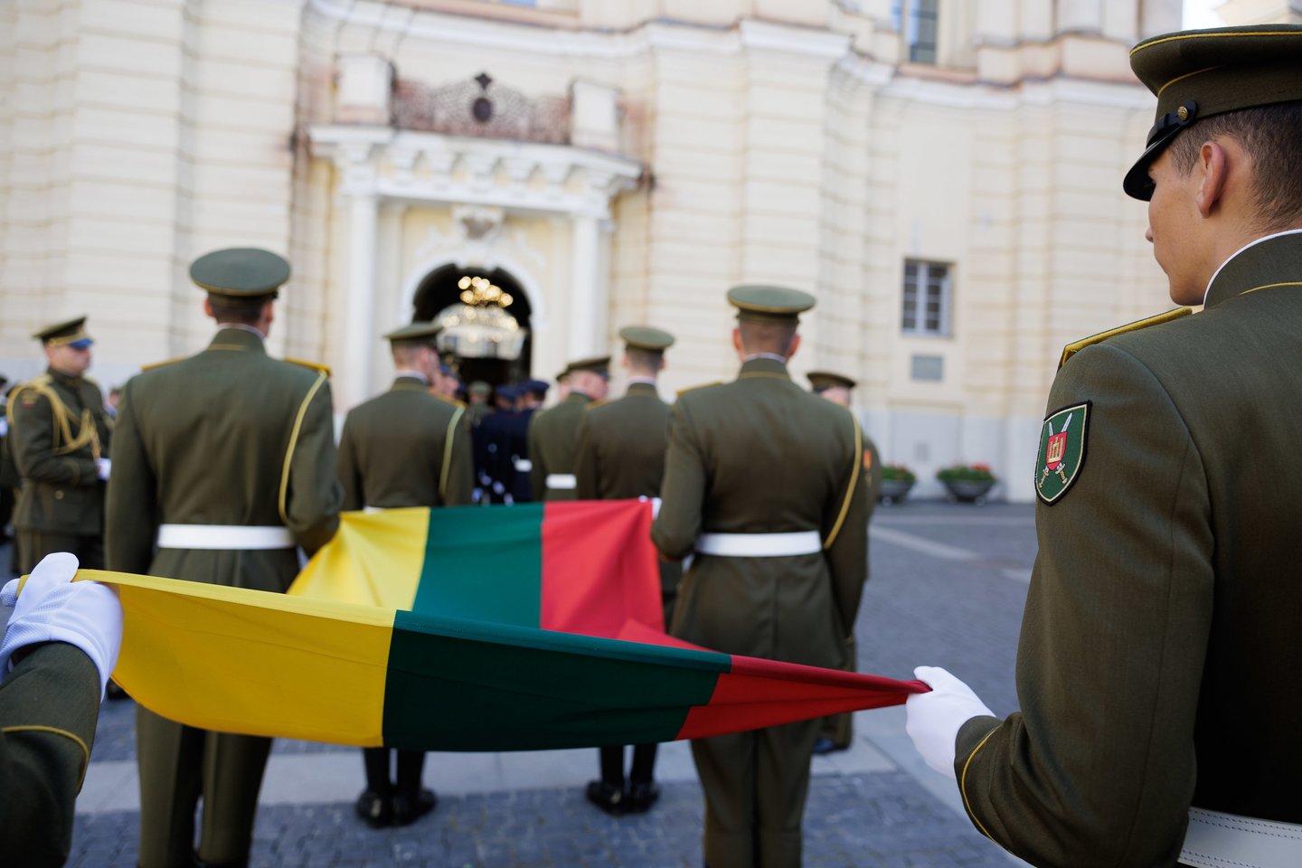  Lietuvos Nepriklausomybės Akto signataro, ekonomisto Vlado Terlecko laidotuvės.<br> V.Skaraičio nuotr.