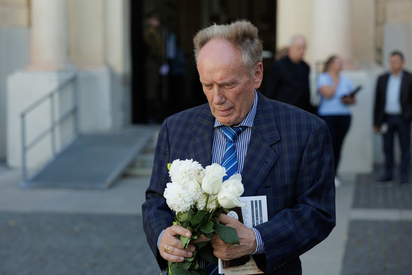  Lietuvos Nepriklausomybės Akto signataro, ekonomisto Vlado Terlecko laidotuvės.<br> V.Skaraičio nuotr.