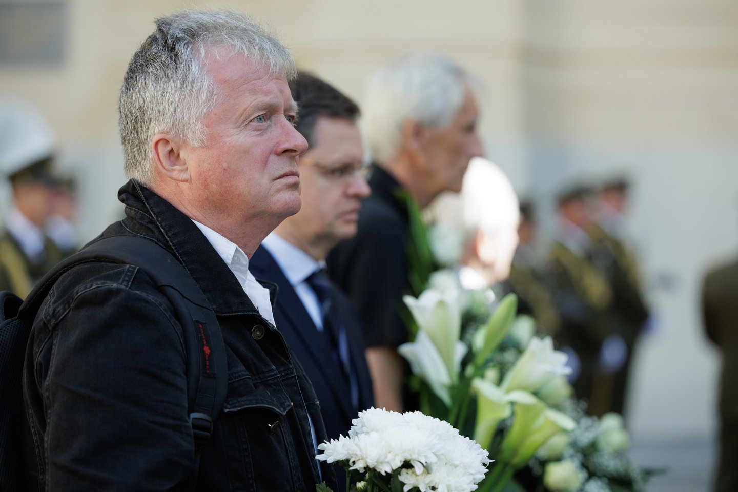  Lietuvos Nepriklausomybės Akto signataro, ekonomisto Vlado Terlecko laidotuvės.<br> V.Skaraičio nuotr.