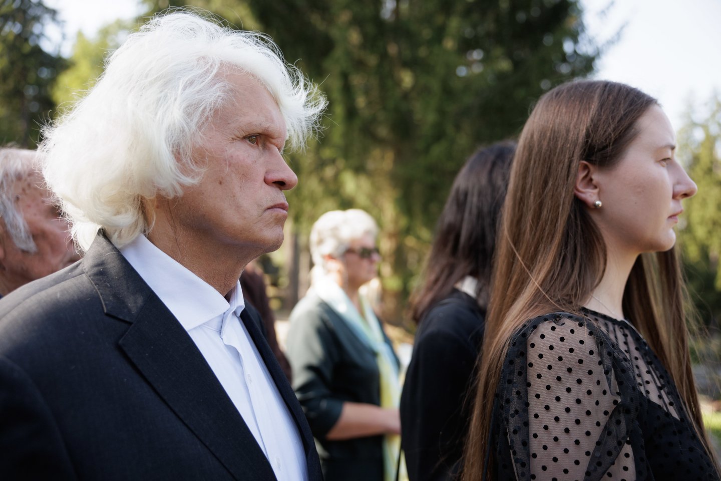  Lietuvos Nepriklausomybės Akto signataro, ekonomisto Vlado Terlecko laidotuvės.<br> V.Skaraičio nuotr.