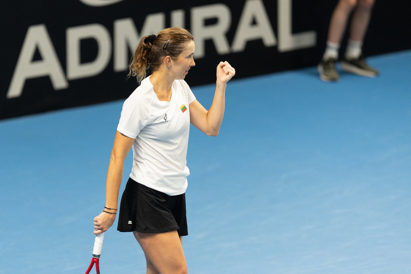 Justina Mikulskytė (WTA-223), 6:2 6:2 nugalėjo Izraelio atstovę Liną Glu<br>S.Čirnos nuotr.