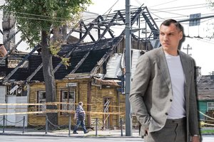 Supleškėjęs J. Mačiulio medinukas sujaukė planus: „Kai kas bandė teigti, kad gaisras mums naudingas“