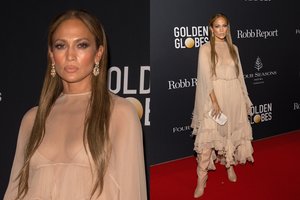 Pirmą kartą po pranešimų apie skyrybas viešumoje pasirodžiusi J. Lopez užmezgė šiltą ryšį su aktoriumi M. Damonu