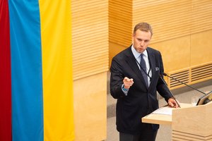 G. Landsbergis tikina denonsuoti sutartis su Rusija ir Baltarusija siūlęs nedelsiant: Prezidentūros informacija klaidinanti