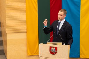 „Political boxing“: Landsbergis has a version of why he is in the spotlight