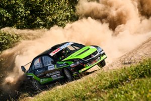 Elektrėnuose lyderio poziciją sutvirtinęs Vaidotas Paškevičius – per žingsnį nuo Lietuvos ralio čempiono vardo