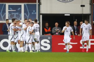 Kaimynams „braliukams“ sekasi geriau – latviai nugalėjo Farerų salas