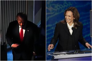 JAV rinkėjai įvertino, kas laimėjo debatus: po renginio – ryškus pokytis