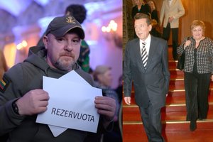 Savaitės blykstėse – neblaivus prie vairo įkliuvęs R. Cicėnas anapilin iškeliavusi S. Povilaičio žmona