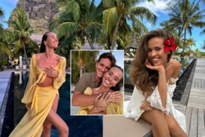 Inidė Jasnauskaitė pasinėrė į itin romantišką medaus mėnesį: lagamine – gražiausios suknelės