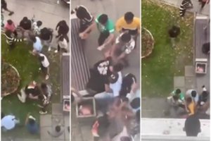 KTU studentų miestelyje – didelės muštynės: dalyvavo keliolika jaunuolių, vaikinas iš užsienio išvežtas į ligoninę