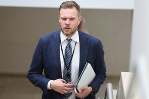 Riaušių prie Seimo byloje liudys užsienio reikalų ministras G. Landsbergis