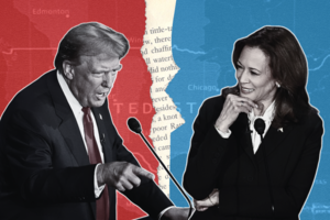 Kūno kalbos dvikova: mokslininkė paaiškino, ką debatuose išdavė K. Harris ir D. Trumpo lūpos ir akys